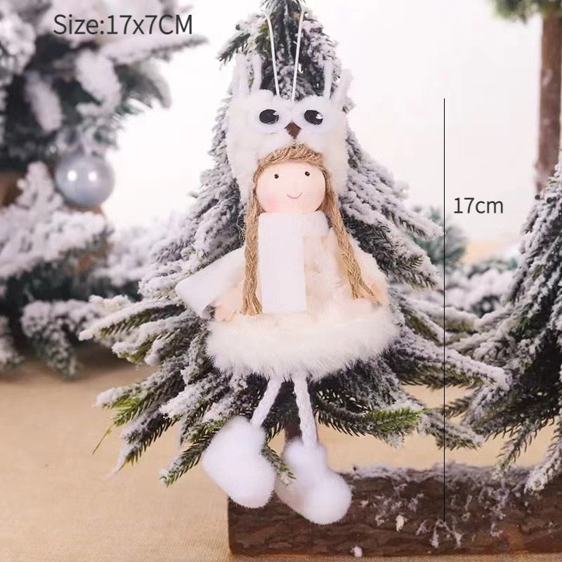 Christmas Angel Doll Xmas Tree Ornaments
