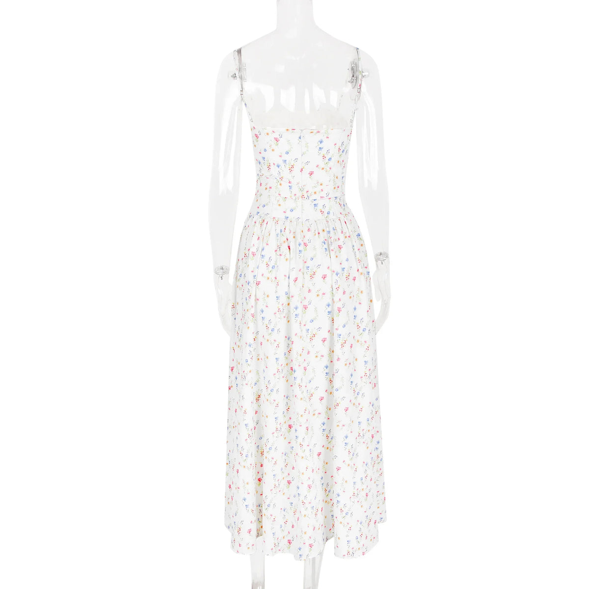 Olivietta's Floral Print Midi Sundress