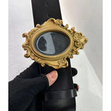 The Abyss Baroque Picture Frame Personality Belts