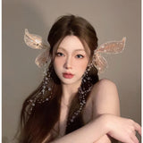 Fairy Siofra's Crystal Headpiece Hair Clips