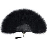 Feather Folding Fan