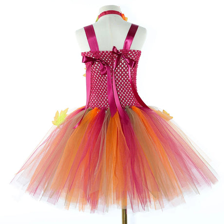 Fall Fairy Costume Forest Woodland Autumn Fairy Tutu Dress Up Maple Leaves