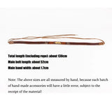 Golden Feather Hat Bands Hand-Wound Hat Belt