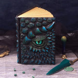 Dragon's Eye Embossed Resin Notebook A5 Journal
