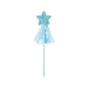 Mermaid Accessories Gloves Wand Crown Jewellery Set Wig Necklace Braid Cosplay Halloween Birthday Party