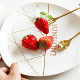 6pcs Stainless Steel Dragonfly Fork Set