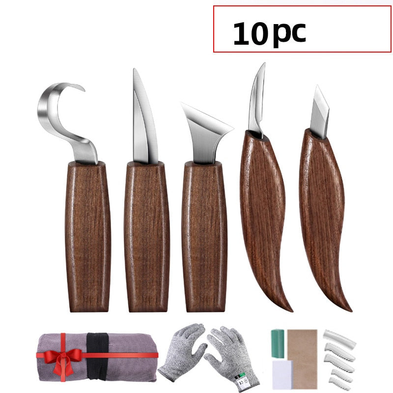 Wood Carving Tools Woodworking Hand Tool Sets DIY Woodcarving