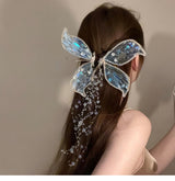 Fairy Siofra's Crystal Headpiece Hair Clips