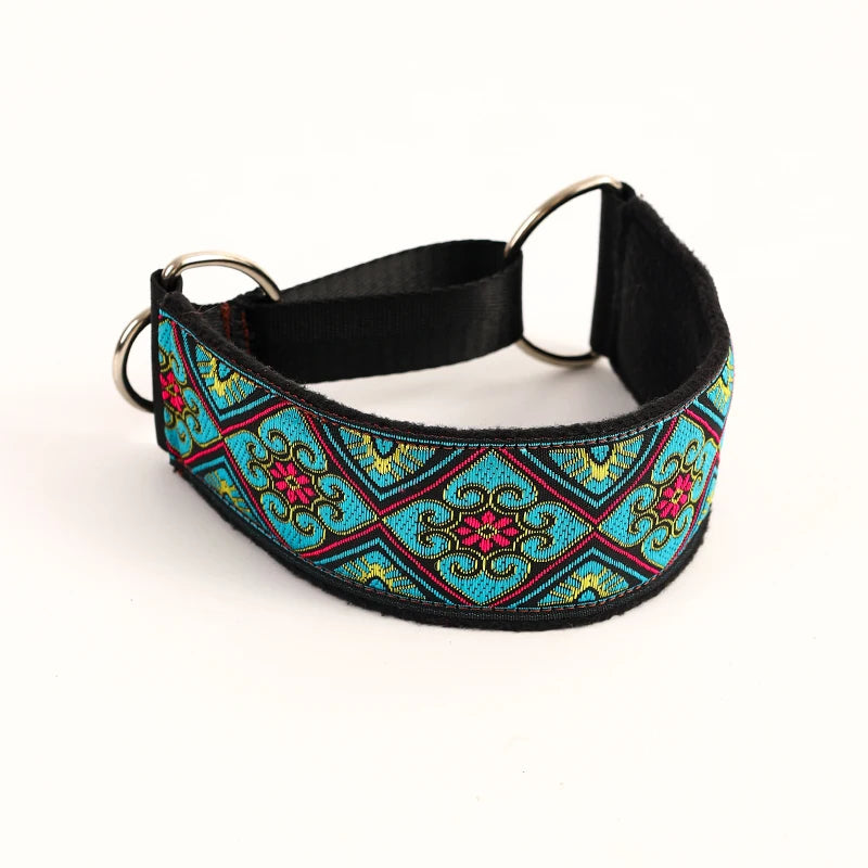Italian Ribbon Soft Comfortable Extra Wide Collars for Dogs Pet Accessories