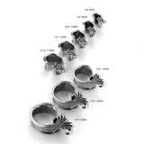 2PCS Ocean Wave Scroll Ear Tunnels Plugs Gauges Stretchers Expander Body Piercing Jewellery Ear Stretching Gauges