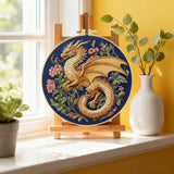 Golden Dragon DIY Embroidery Kit for Beginners