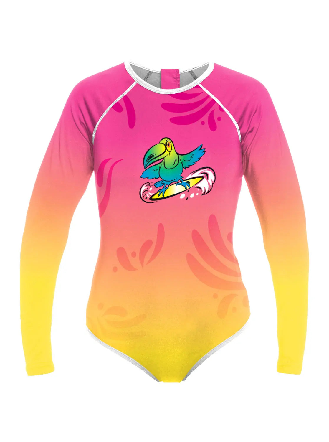 Long Sleeve Swimwear One-piece Surfing Swimsuit