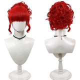 Lydia Red Wig Beetleguise Movie Cosplay Halloween Party Role Play Costume