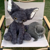 Cute Big Ear Cat Plushie Soft Toy Stuffed Animal