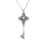 The Viscount's Treasury Key Necklace Stainless Steel Pendant