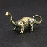 Copper Dinosaurs Figurines Tea Pets