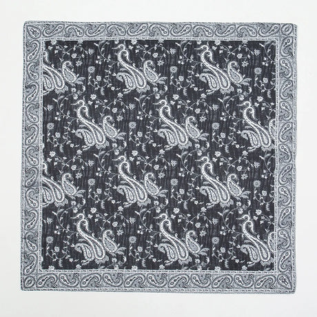 Paisley Print Scarf Square Bandana Neckerchief Hair Ribbon Headband Hair Accessories