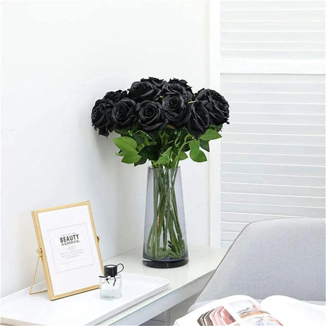 A Dozen Realistic Artificial Roses Bouquet