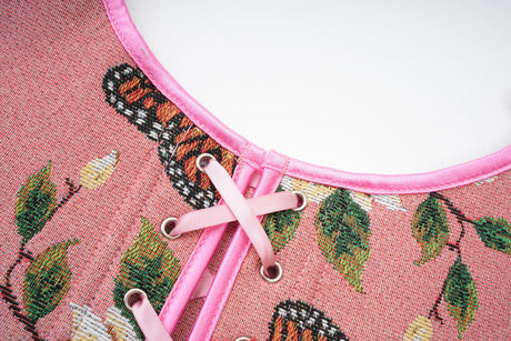 Maiden Fiora's Vintage Floral Overbust Corsets