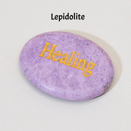 Natural Crystal Thumb Worry Stone for Meditation Anxiety Charkas