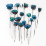 Peacock Feathers DIY Crafts 10/20/50/100PCS