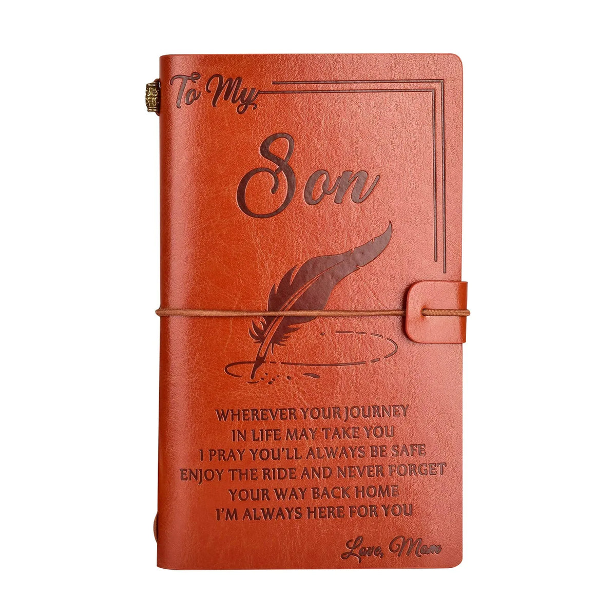 To My Son, Daughter, Grandson, Granddaughter, Wife, Sister, etc, Gift PU Leather  Journal Notebooks