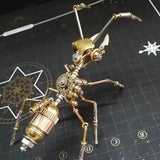 DIY Brass Model Kit Insect Dragonfly Bee Ant Steampunk Metal 3D Puzzle