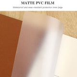 Teacher Colleague Employee Nurse Appreciation Gift 80 Sheets A5 Soft PU Leather Cover Loose-leaf Notebook