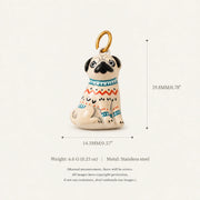Our Beloved Pets Animal Charm Pendants Stainless Steel PVD 18K Gold Plated For DIY Necklace Bracelet Jewellery Making