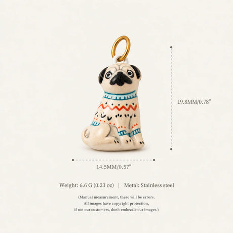Our Beloved Pets Animal Charm Pendants Stainless Steel PVD 18K Gold Plated For DIY Necklace Bracelet Jewellery Making