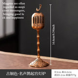 Brass Censer Incense Smoker Holder Bird House Ornaments Home Decor