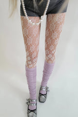 Sweet Sakura Lace Fish Net Stockings Pantyhose