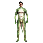 Animal Cosplay Carnival Costume Adults Bodysuit Unisex with Paws and Tail