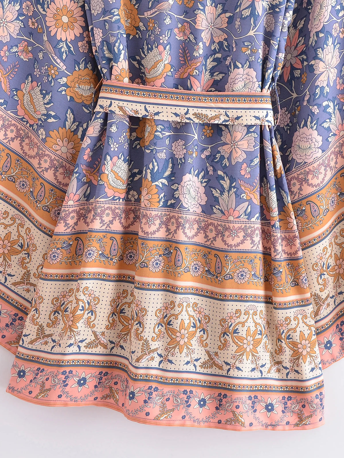 Boho Cover Ups Short Kimono