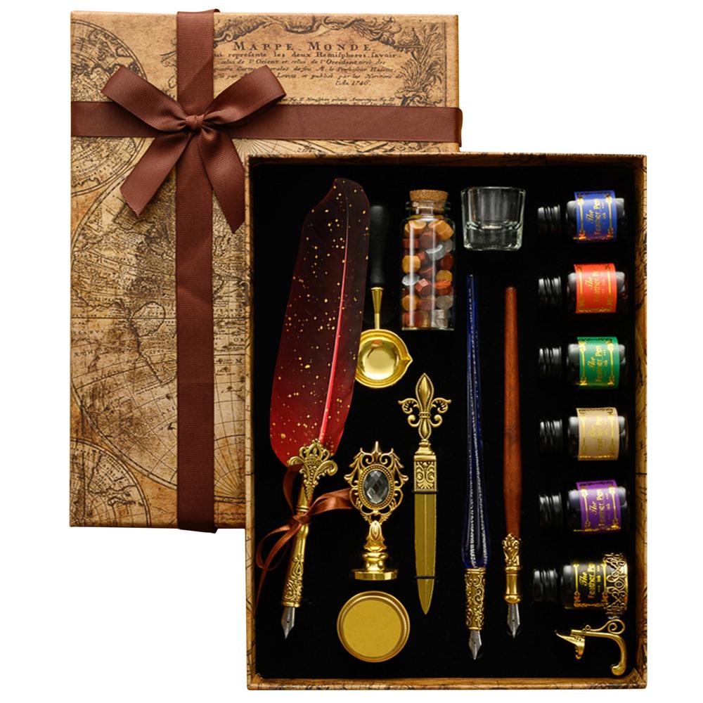 Lord Hifflebottom's Quill Pen Letter Writing Sets