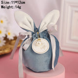 Easter Bunny Bags Velvet Rabbit Ears Gift Packing Chocolate Candy Bags