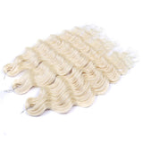 Ombre Rainbow 24 Inch Synthetic Hair Wave Braiding Hair Extensions