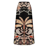 Island Graphic Summer Swimsuits Cover Up Pants Skirts Swimwear