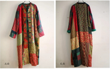 Vintage Cotton Linen Patchwork Coats