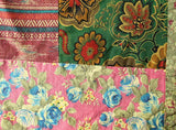 Vintage Cotton Linen Patchwork Coats