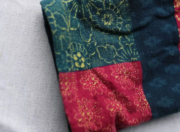 Vintage Cotton Linen Patchwork Coats