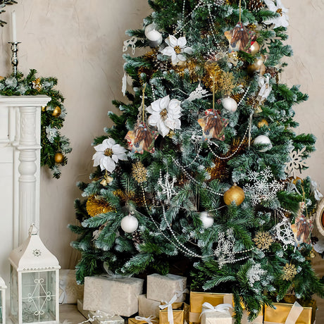 Brown Horse Ceramic Star Shape Christmas Ornament