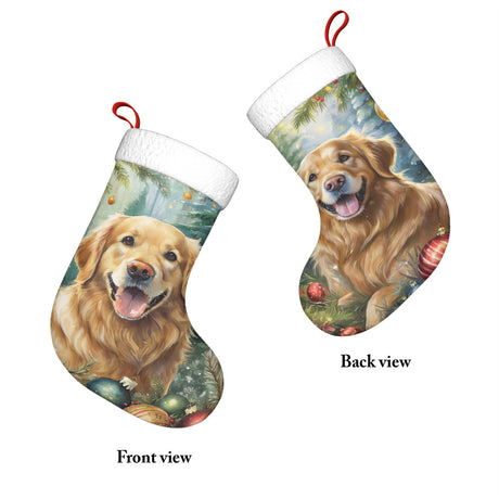 Golden Retriever Christmas Stockings