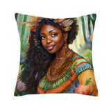 Peacock Mountain Artist Cushion Cover
