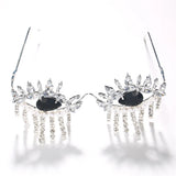 Black Eye Tassel Funglasses