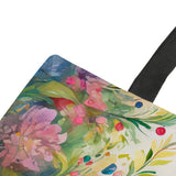 Woodland Peacock Cloth Shopping Tote