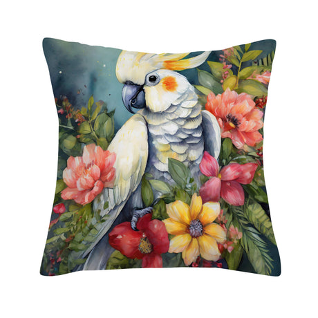 Garden Cockatoo Cushion Cover