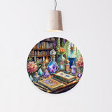 Apothecary Round Steel Metal Wall Art Decor