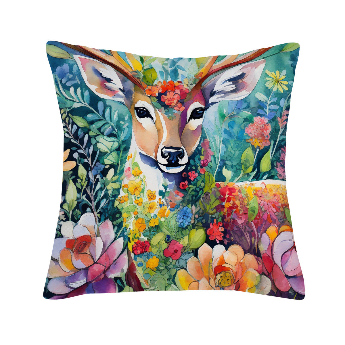 Woodland Deer Cushion Cover