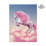 Pink Unicorn Jigsaw Puzzle (500-Pieces)
